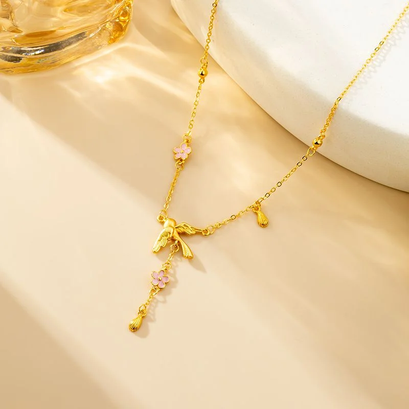 Magpie Blossom Necklace story detail
